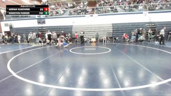 72 lbs Champ. Round 2 - Adrian Kanownik, Boise Youth Wrestling vs Kingston Parker, Fighting Squirrels Wrestling Club