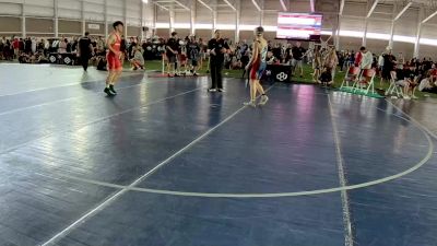157 lbs Cons. Round 4 - Auston Eudaly, Bear Cave Wrestling Club vs Trevor Pile, Bay Area Dragons Wrestling Center
