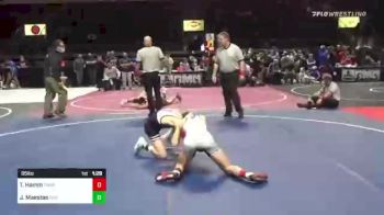 95 lbs Quarterfinal - Trevor Hamm, Thorobred WC vs Josiah Maestas, Pride WC