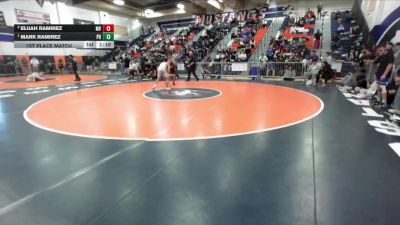 106 lbs 1st Place Match - Mark Ramirez, Palm Desert vs Elijah Ramirez, Mission Viejo