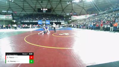 Girls 3A/4A 130 7th Place Match - Emma Ramey, Kelso (Girls) vs Charlize Pasco, North Thurston (Girls)