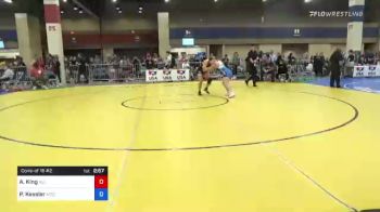 68 kg Consi Of 16 #2 - Azana King, All American Wrestling Club vs Payton Kessler, Arizona Girls Wrestling