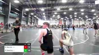 160 lbs Rr Rnd 3 - Ryan Garvick, Team Nauman Silver Fox vs Patrick Downing, Illinois Menace Lightning