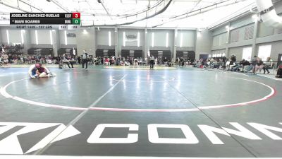 107 lbs 5th Place - Joseline Sanchez-Ruelas, Killingly vs Mari Soares, Bunnell