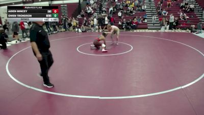 160 lbs Semis - Aiden Mincey, Simley Wrestling Club vs Owen Trondson, MN Elite Wrestling Club