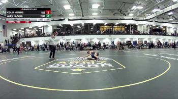 133 lbs Semifinal - Colin Hering, Heidelberg vs Alex LaCava, Trine