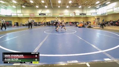 90 lbs Round 5 - Alijah Butler, Columbus Wrestling Club vs Gavin Youngblood, Pleasant Hill Youth Wrestling