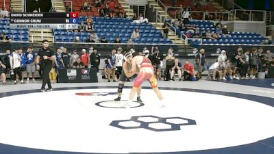 150 lbs Champ. Rd Of 128 - David Schneider, Rhode Island vs Connor Crum, Washington