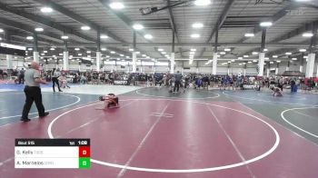 98 lbs Quarterfinal - Gianni Kelly, Tucson Cyclones vs Aiden Marnelos, Coyote Wrestling Club