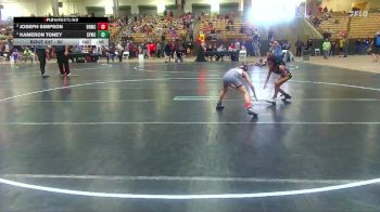 50 lbs Cons. Semi - Kameron Toney, Seymour Youth Wrestling Club vs Joseph Simpson, Big Red Wrestling Club