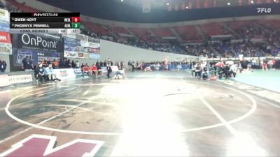 5A Boys 120 lbs Cons. Round 2 - Phoenyx Pennell, Ashland Boys vs Owen Hoyt, West Albany Boys