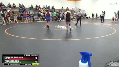 130-135 A Round 3 - Caroline Pohlman, Linn-Mar vs Tess Robinson, Cedar Rapids Washington