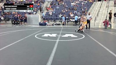 125 lbs Champ. Round 2 - William Bishop, Reinhardt University (GA) vs Mikey Doerr, Life University