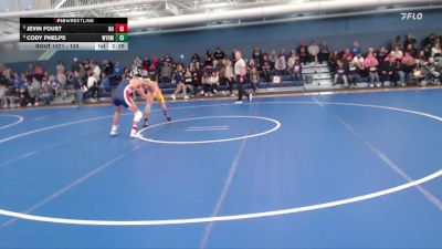 133 lbs Champ. Round 2 - Jevin Foust, Newman vs Cody Phelps, Wyoming