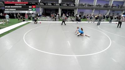 Junior Girls - 140 lbs Cons. Round 1 - Rylee Dearwester, Ohio vs Sam Hinman, Minnesota