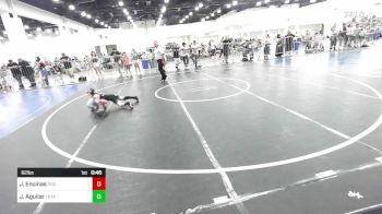 62 lbs Round Of 16 - Jaxton Encinas, Dog Pound WC vs Jacob Aguilar, Total Kaos