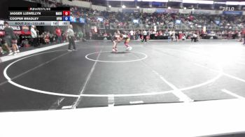 110 lbs Quarterfinal - Jagger Llewellyn, Macon vs Cooper Bradley, Open Mats