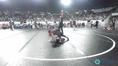 67 lbs Semifinal - Liliana Guerrero, Brushy Wrestling Club vs Baylee Holzbaugh, Team Guthrie Wrestling