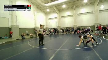 115 lbs Quarterfinal - Adi Clark, Morgan vs Saige Trinnaman, Box Elder