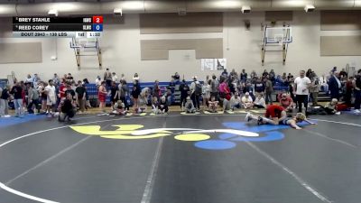 138 lbs Cons. Semis - Brey Stahle, Idaho Gold Wrestling Club vs Reed Corey, Sandpoint Legacy Wrestling Club