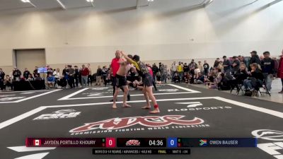 Jayden Portillo Khoury vs Owen Bauser 2025 ADCC Niagara Open