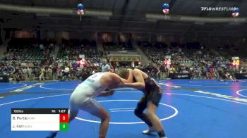 160 lbs Quarterfinal - Brodie Purtle, Kobra Kai Training vs Javan Farr, Garden City WC