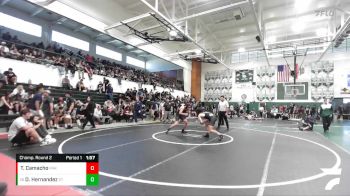 150 lbs Champ. Round 2 - Daniel Hernandez, South Torrance vs Tran Camacho, Paramount