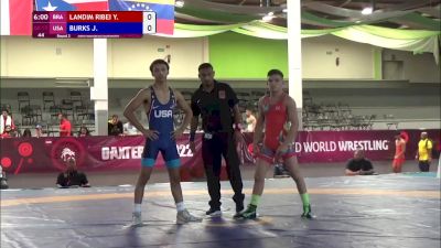 55 kg Jakason Burks, USA vs Yan Landim Ribeiro, BRA