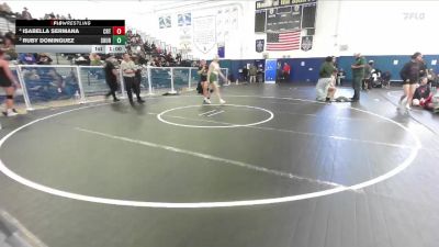 135 lbs Cons. Semi - Ruby Dominguez, Mira Costa vs Isabella Sermana, Cerritos