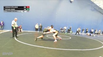 285 lbs Champ. Round 1 - Riyhad Jones, Olathe Northwest vs Donald Spillman, Wichita-West HS