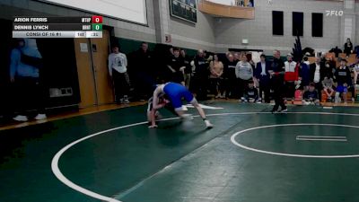 126 lbs Consi Of 16 #1 - Arion Ferris, Mt. Hope vs Dennis Lynch, Braintree