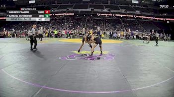 D4-126 lbs Cons. Round 3 - Samuel Schneider, Capac vs Andrew Frazier, Riverview Gabriel Richard