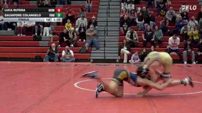 107 lbs Final - Luca Butera, Norwin vs Salvatore Colangelo, Franklin Regional
