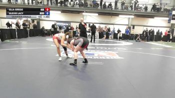 145 lbs Quarterfinal - Ella Gregg, Niskayuna-schenectady vs Elexis Lacy, Mohonasen Schalmont