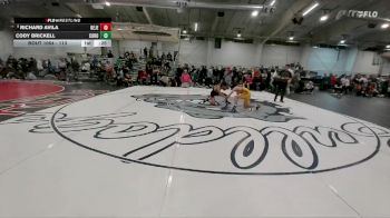 113 lbs Cons. Round 4 - Cody Brickell, Coronado vs Richard Avila, Regis Jesuit