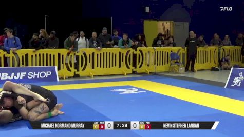 Nevin Stephen Langan vs Michael Normand Murray 2025 Pan IBJJF Jiu-Jitsu No-Gi Championship