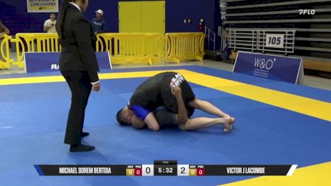 Carter Dean Urich vs Aaron David Medero 2025 Pan IBJJF Jiu-Jitsu No-Gi Championship