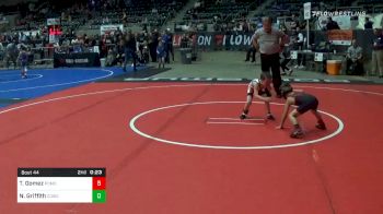 40 lbs Prelims - Theseus Gomez, Pomona Elite vs Noah Griffith, Coweta Youth Wrestling