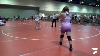 155 lbs Round 2 (8 Team) - Viktoriya Devochkina, Sunbear Wrestling vs Addison Loomis, MXW Purple