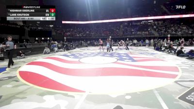 Quarterfinal - Kishmar Eberline, Sioux Falls Lincoln vs Lane Knutson, Sioux Falls Washington