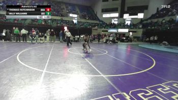 126 lbs Consi Of 4 - Thomas Hutchinson, Rock Hill vs Billy Williams, Greenwood