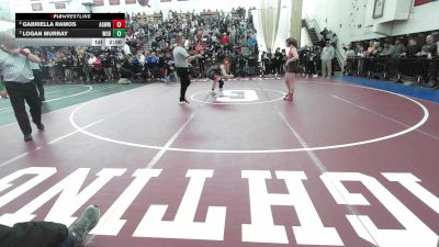 145 lbs Semifinal - Gabriella Ramos, Agawam vs Logan Murray, Woburn