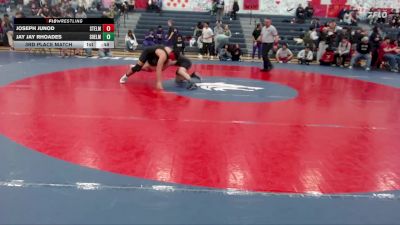 190 lbs 3rd Place Match - Jay Jay Rhoades, Shelton vs Joseph Junod, Steilacoom