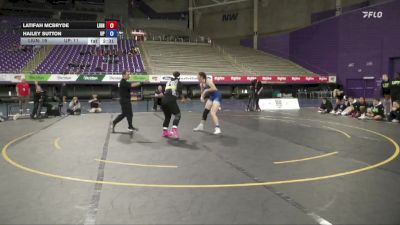 160 lbs Placement Matches (16 Team) - Latifah Mcbryde, Life University vs Hailey Sutton, University Of Providence