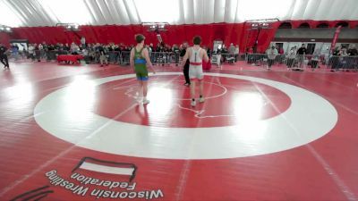 157 lbs Cons. Round 2 - Brady Valentine, Weigh In Club vs Owen Claflin, Weigh In Club