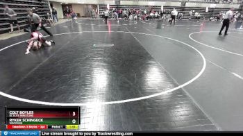 119 lbs Cons. Semi - Ryker Schingeck, Wisconsin vs Colt Boyles, DC Elite Wrestling