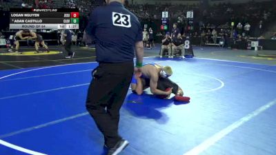 215 lbs Round Of 64 - Logan Nguyen, Jesuit (SJ) vs Adan Castillo, Clovis (CS)