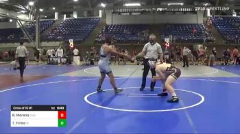 160 lbs Consi Of 16 #2 - Bryce Dagel, PINnacle vs Marek Redding, Kobra Kai