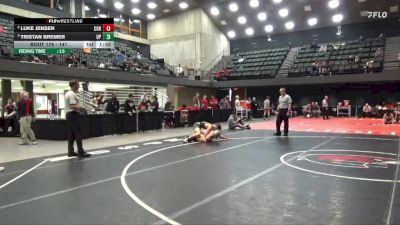 141 lbs 5th Place Match - Tristan Bremer, Providence (Mont.) vs Luke Jensen, Corban University