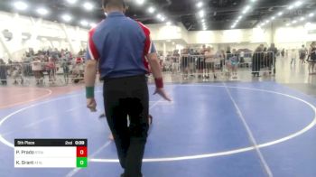 49 lbs 5th Place - Patrick Prado, Stout Wrestling Academy vs Korban Grant, Athlos Wrestling